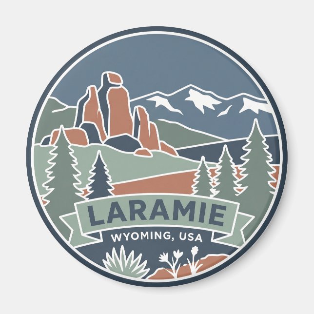 Imã Laramie EUA (Frente)