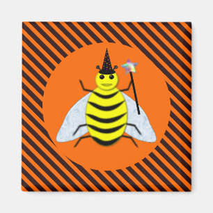 Imã Laranja de Bruxa Mágica de Feiticeira de Hallowee