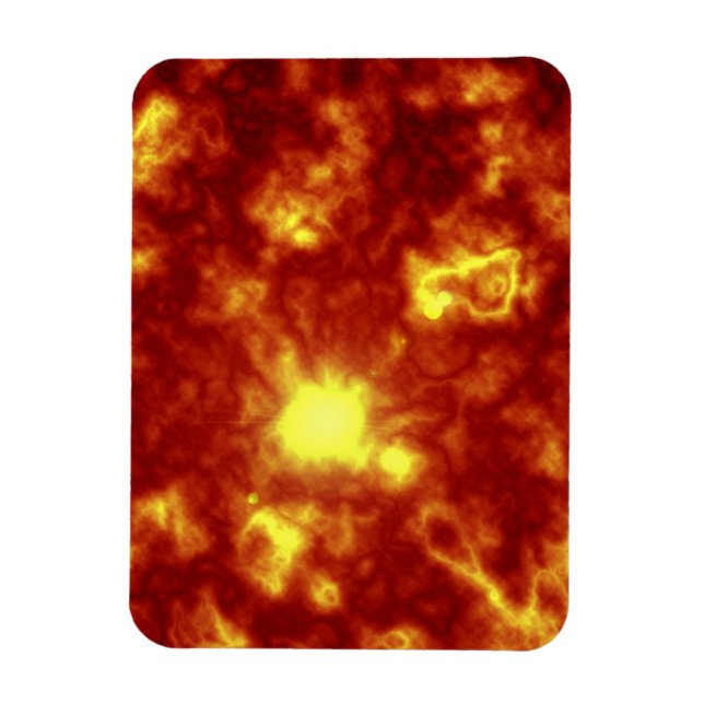 Ímã Laranja e Amarelo (Vertical)