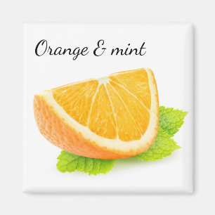 Imã Laranja e hortelã