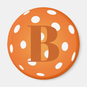 Imã Laranja-Monograma-Piceball