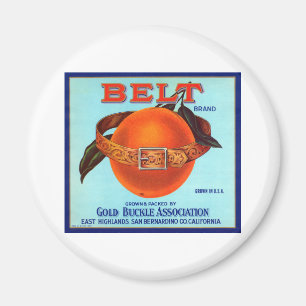 Imã Laranjas da Belt Marca da Califórnia