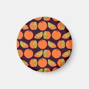 Imã Laranjas sem soldadura, textura de safra.