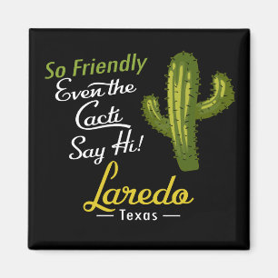 Imã Laredo Cactus Funny Retro