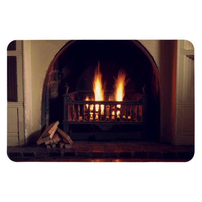Ímã Lareira em casa (Horizontal)