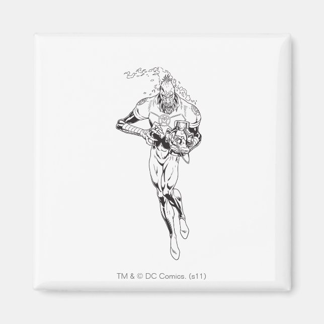 Imã Larfleeze - Agente Laranja 6 (Frente)