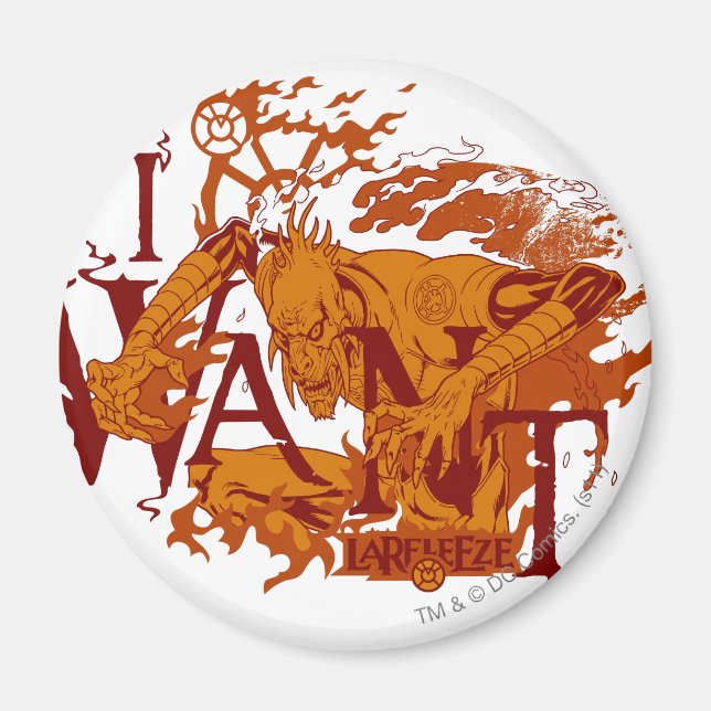 Imã Larfleeze - Agente Orange 12 (Frente)