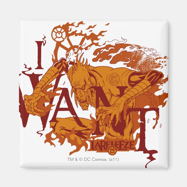 Imã Larfleeze - Agente Orange 12 (Frente)