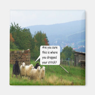 Imã Largar o Stitch Sheep Magnet