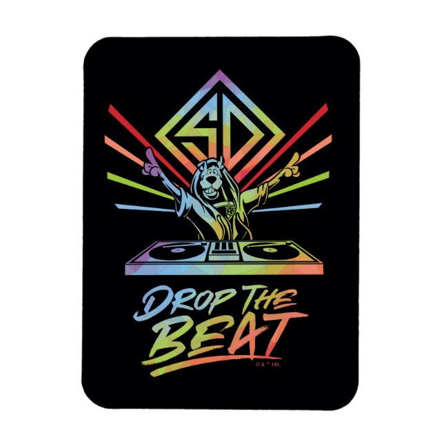 Ímã Largue a batida: DJ Scooby-Doo (Vertical)