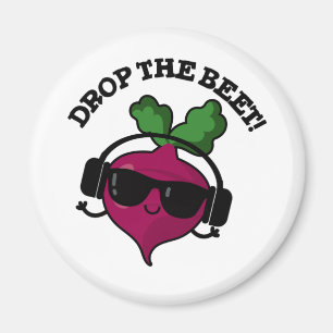Imã Largue A Beet Engraçado Música Veggie Pun