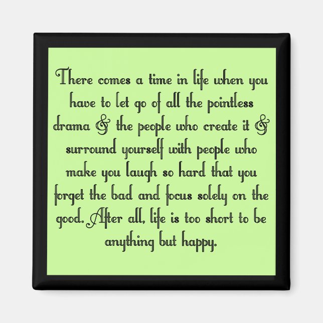 Imã Largue o drama (Frente)