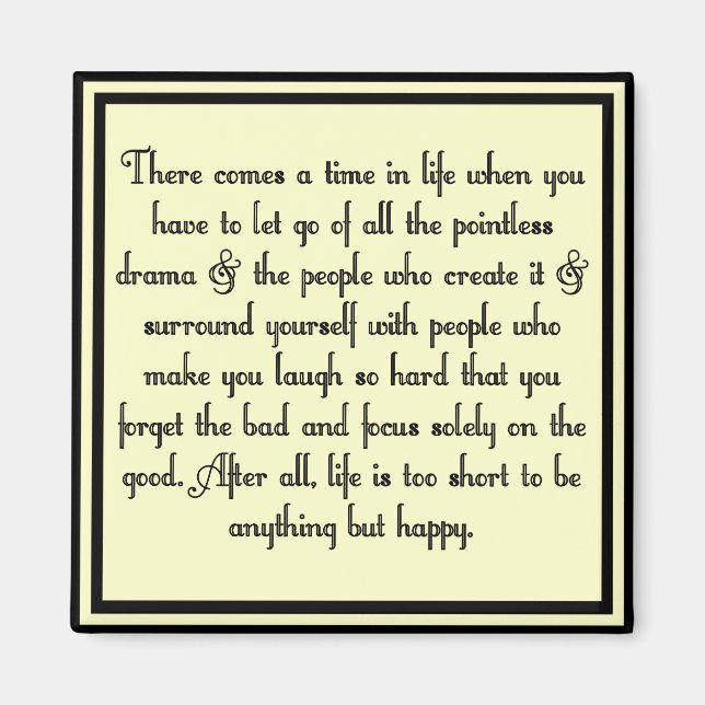 Imã Largue o drama (Frente)