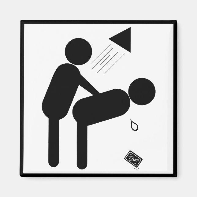 Imã Largue o sabão (Frente)