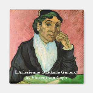 Imã L'Arlesienne (Madame Ginoux) por Vincent van Gogh
