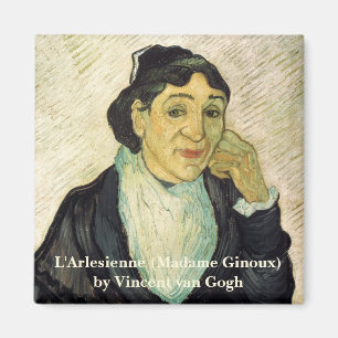 Imã L'Arlesienne (Madame Ginoux) por Vincent van Gogh
