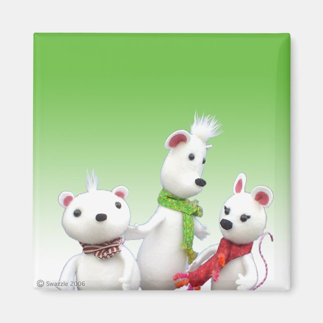 Imã Larry, Barry e Magnet Casado (Frente)