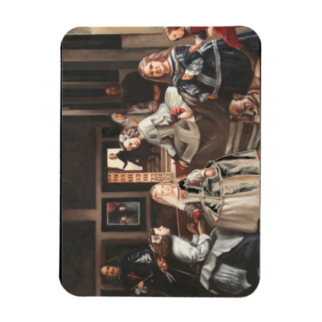 Ímã Las Meninas by Diego Velázquez Magnet (Vertical)