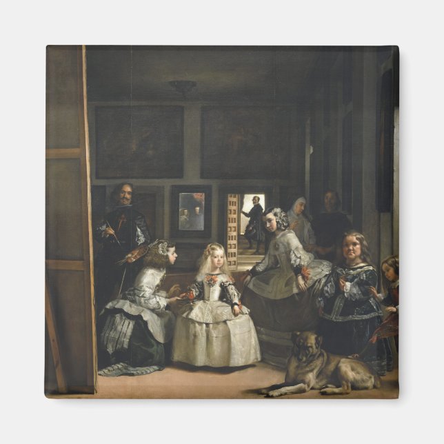 Imã Las Meninas Diego Velázquez Fine Art (Frente)