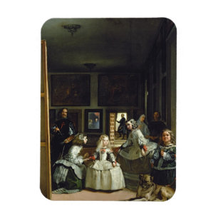Ímã Las Meninas ou família de Philip IV, c.1656