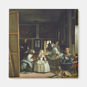 Imã Las Meninas ou família de Philip IV, c.1656
