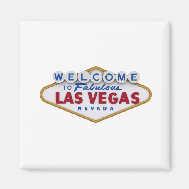 Imã Las Vegas fridge magnet (Frente)