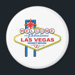 Imã Las Vegas Honeymoon<br><div class="desc">Design de Las Vegas Honeymoon</div>