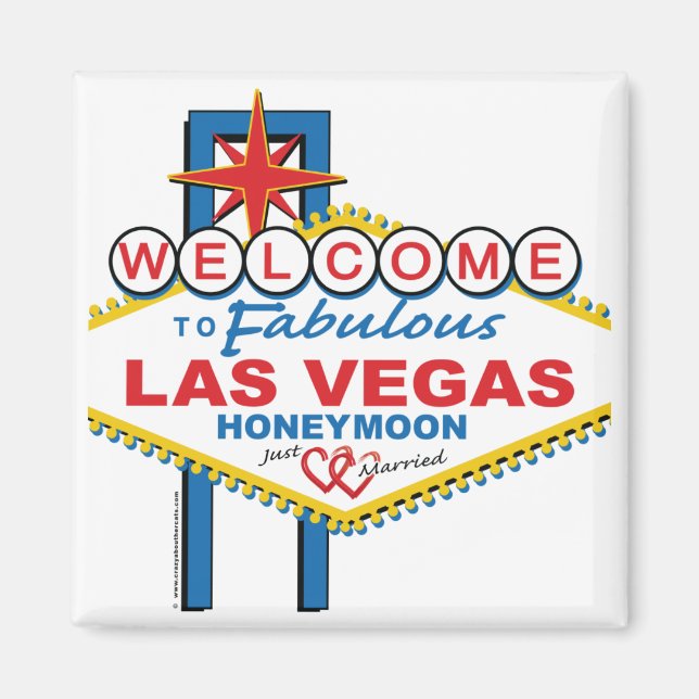 Imã Las Vegas Honeymoon (Frente)