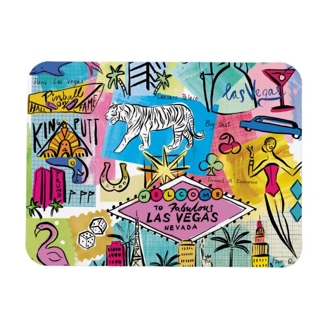 Ímã Las Vegas, Nevada (Horizontal)