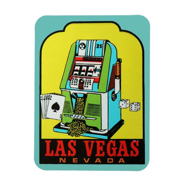 Ímã Las Vegas, Nevada Magnet (Vertical)