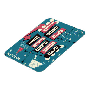 Ímã Las Vegas que wedding o poster das viagens vintage