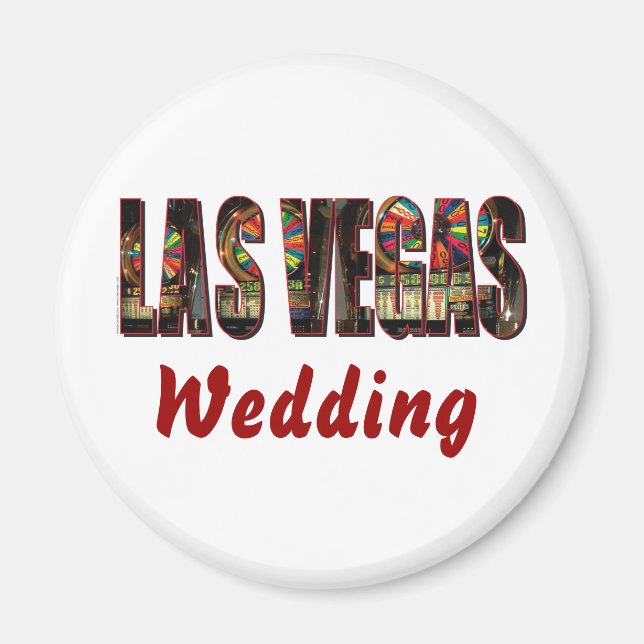Imã Las Vegas Wedding (Frente)