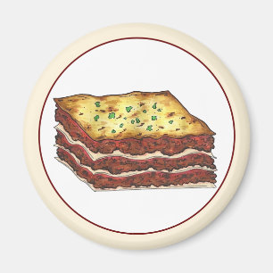 Imã Lasagna Lasagna - Comida Cozinhar italiana america