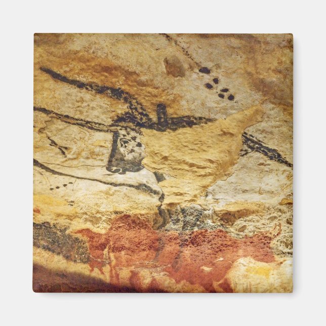 Imã Lascaux Cave Painting Magnet (Frente)