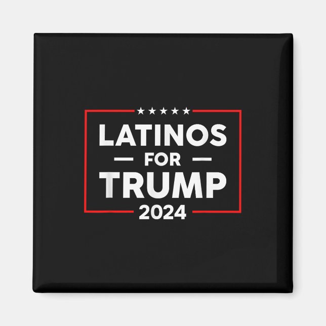Imã Latinos Para Trump 2024 (Frente)