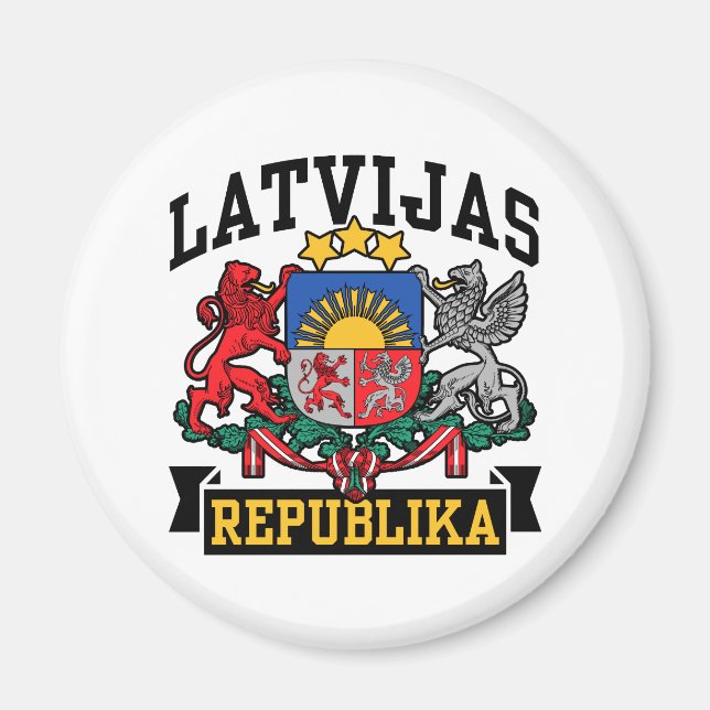 Imã Latvijas República (Frente)