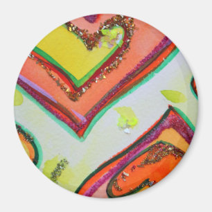 Imã Laugh Hearts Magnet