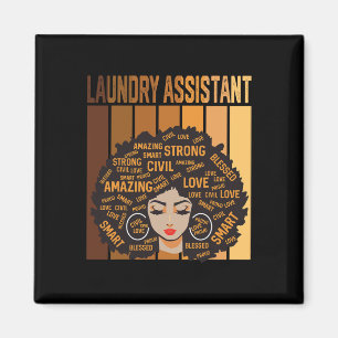 Imã Laundry Istant Mulheres Afro-Americanas Mês da His