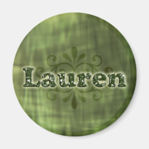 Imã Lauren verde