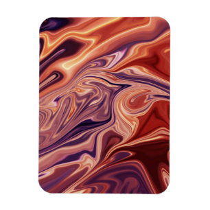 Ímã Lava abstrato art
