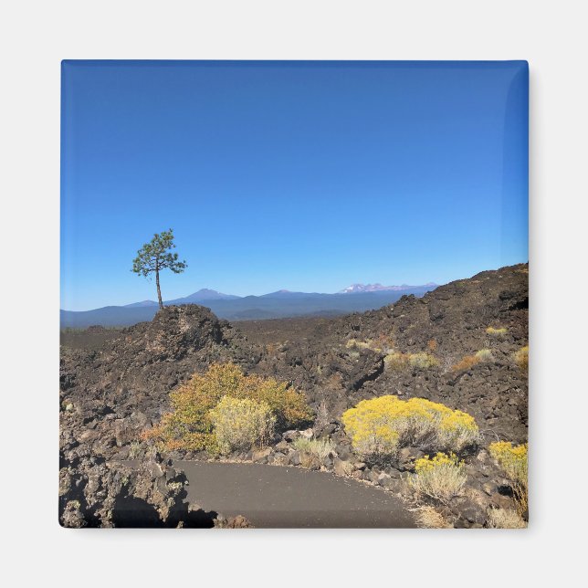 Imã Lava Butte Trail, Oregon (Frente)