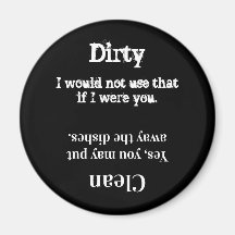 Lava-louça limpa ou suja