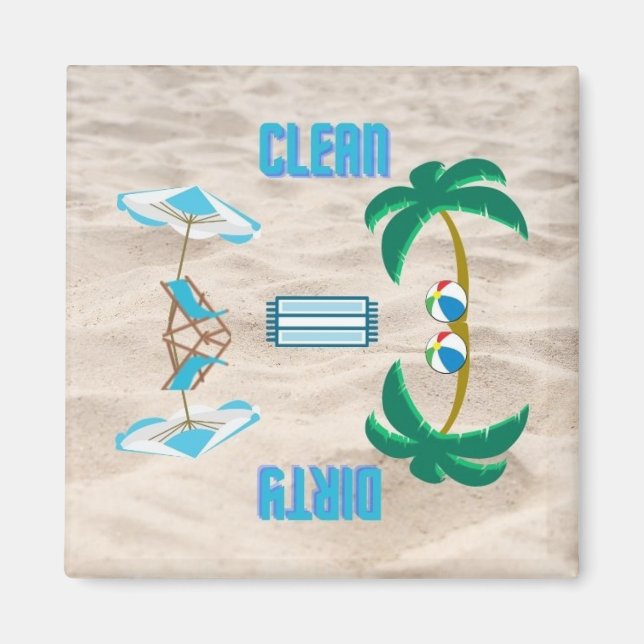 Imã Lava-louça limpa/suja (Frente)