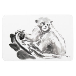 Ímã Lava Original Pintura Macaco Ano Zodiano