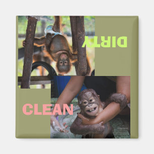 Imã Lavadora de louça limpa ou suja