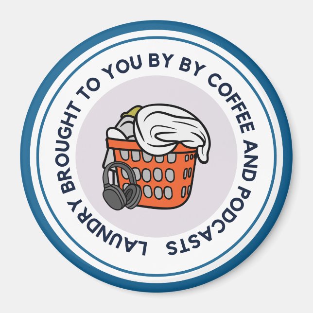 Imã Lavagem de Podcasts com Magnet Blue (Frente)