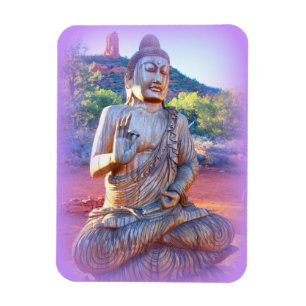 Ímã lavanda aura buddha