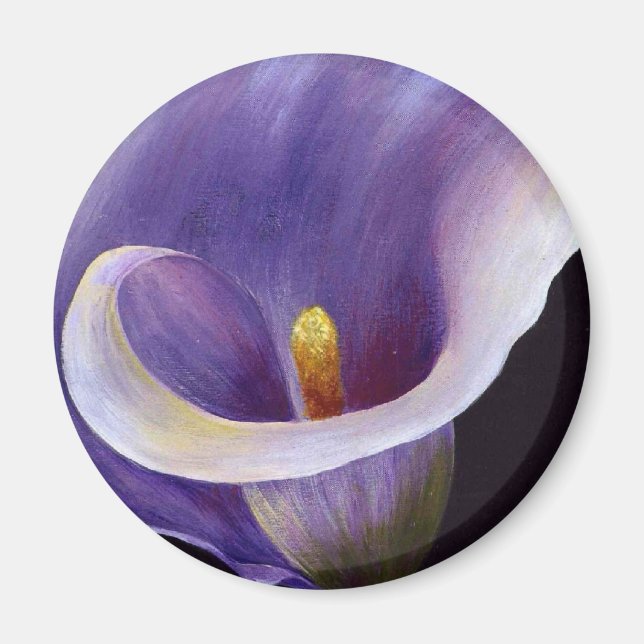 Imã Lavanda Calla Lily (Frente)