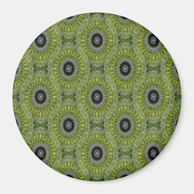 Imã Lavanda Mandala Garden..... (Frente)