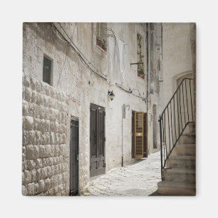 Imã Lavanderia que pendura para secar em um beco em